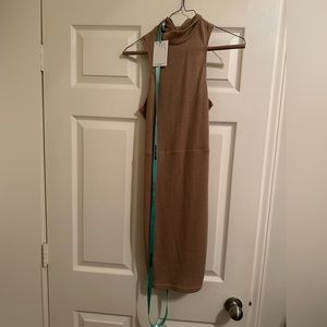 Mistress Rocks Tan mini dress